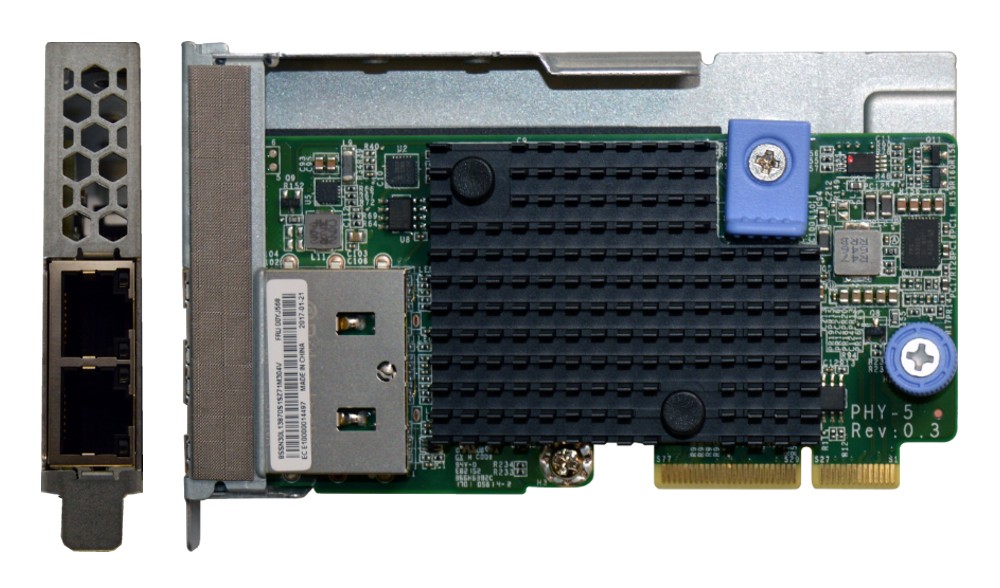 Intel X722 Integrated 10 GbE Controller for Lenovo ThinkSystem